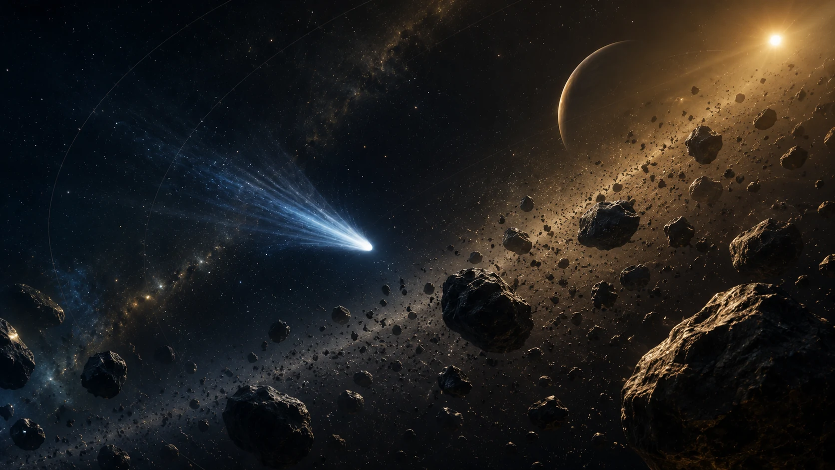 小行星与彗星原创视觉档案图